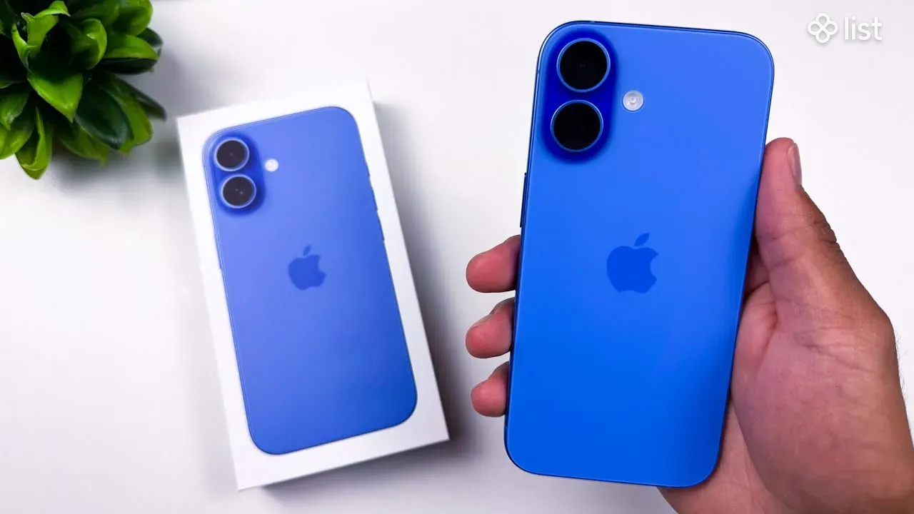 Apple iPhone 16 128GB (կապույտ)